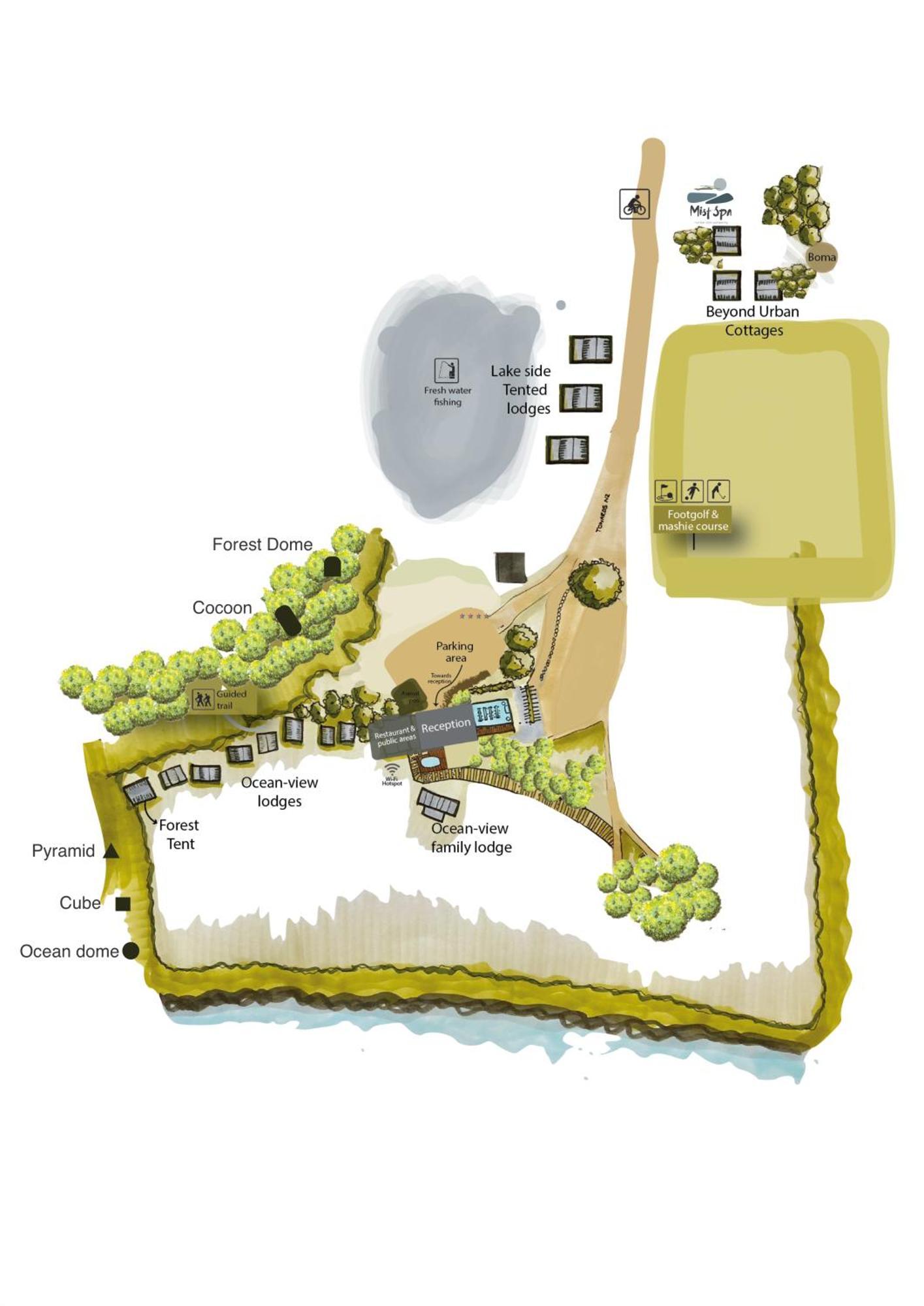 The Dome - Misty Mountain Reserve Thornham Exterior photo